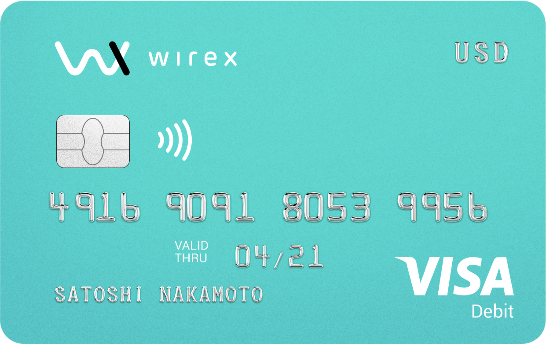 ❗❗ La tarjeta VISA WIREX se puede cargar desde BTC, LTC, XR o ETH ...